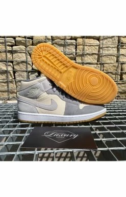 Air Jordan 1 Mid Coconut Milk Particle Grey -MIKINY Prodejní prodejna air jordan 1 mid coconut milk particle grey 2