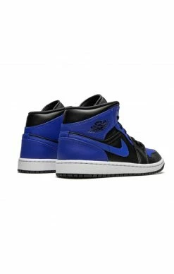 Air Jordan 1 Mid Hyper Royal Tumbled Leather -MIKINY Prodejní prodejna air jordan 1 mid hyper royal tumbled leather 6