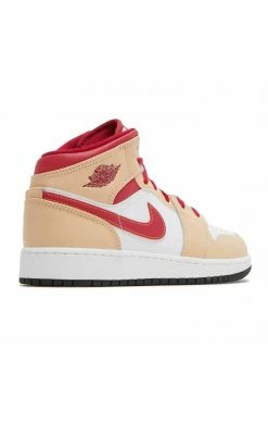 Air Jordan 1 Mid Light Curry Cardinal Red -MIKINY Prodejní prodejna air jordan 1 mid light curry cardinal red 5