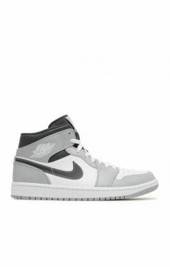 Air Jordan 1 Mid Light Smoke Grey Anthracite