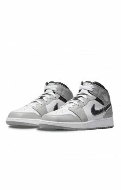 Air Jordan 1 Mid Light Smoke Grey Anthracite (GS) -MIKINY Prodejní prodejna air jordan 1 mid light smoke grey anthracite gs 4