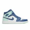 Air Jordan 1 Mid Mystic Navy Mint Foam