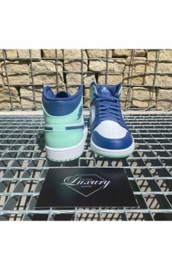 Air Jordan 1 Mid Mystic Navy Mint Foam -MIKINY Prodejní prodejna air jordan 1 mid mystic navy mint foam 3