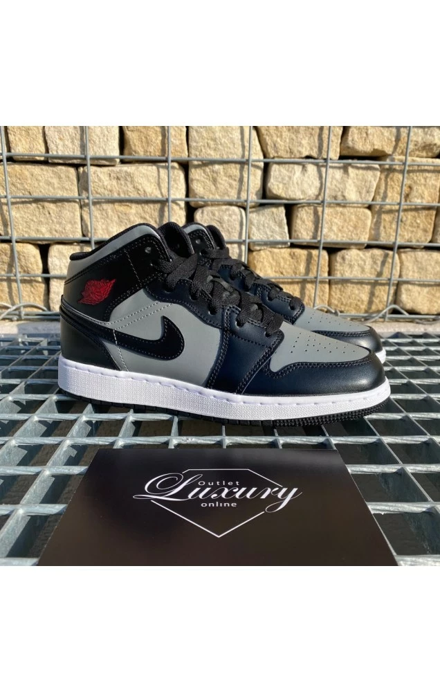 Air Jordan 1 Mid Shadow Red (GS) 2 Air Jordan 1 Mid Shadow Red (GS) – Bild 2