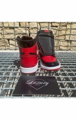 Air Jordan 1 Retro High OG Patent Bred -MIKINY Prodejní prodejna air jordan 1 retro high og patent bred us105 3