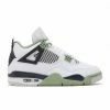 Air Jordan 4 Retro Seafoam Oil Green