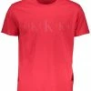Calvin Klein Červené Triko Pro Muže