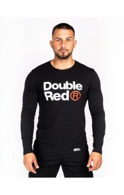 Double Red Triko Dlouhý Rukáv