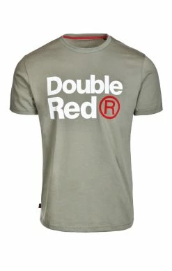 Double Red Trademark T-Shirt Olive