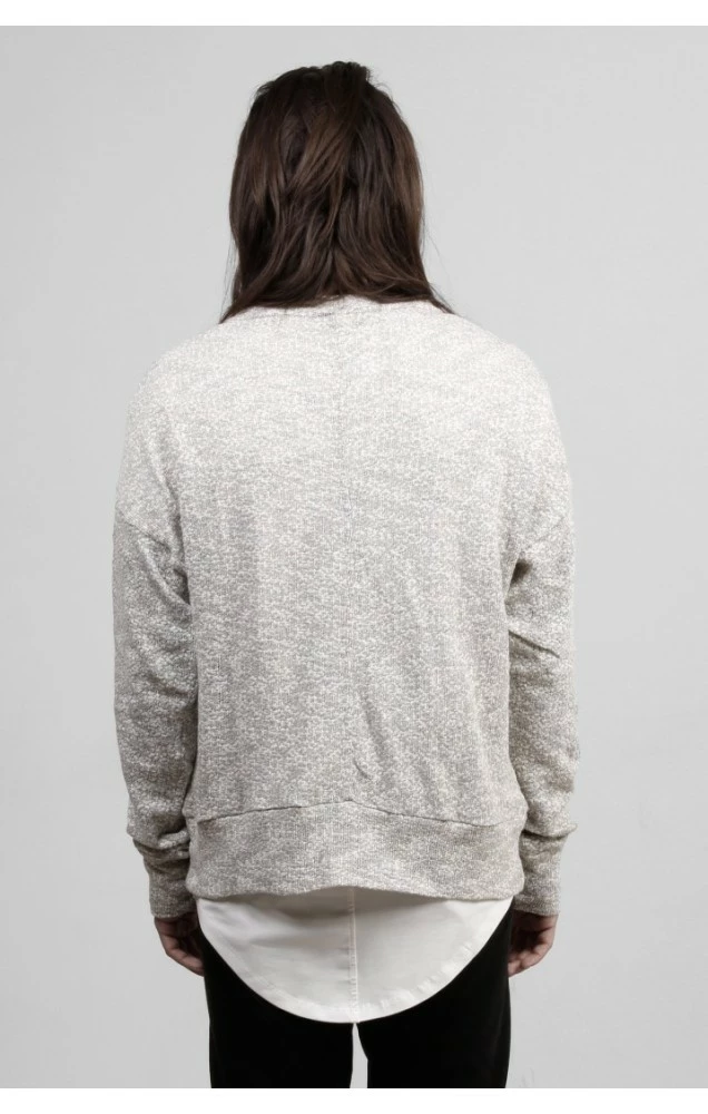 Favela Light Grey Overknit Sweater 2 Favela Light Grey Overknit Sweater – Bild 2