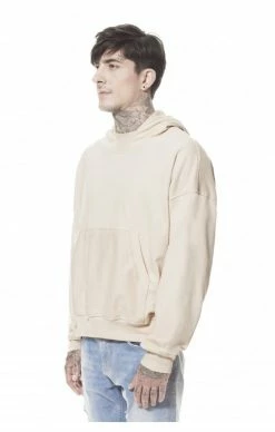 Favela Clothing Sand Reverse Pocket Hoodie -MIKINY Prodejní prodejna favela sand reverse pocket hoodie 3