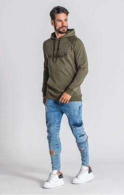 Gianni Kavanagh Army Green Mystic Reflection Hoodie -MIKINY Prodejní prodejna gianni kavanagh army green mystic reflection hoodie 2