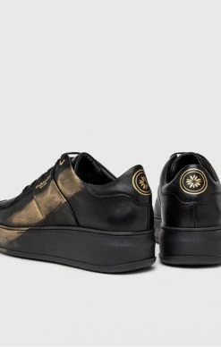 Gianni Kavanagh Pánské Černé Tenisky Devotion -MIKINY Prodejní prodejna gianni kavanagh black art devotion sneakers 4