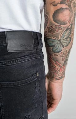 Gianni Kavanagh Pánské Černé Skinny Jeany Astral 10 Gianni Kavanagh Pánské Černé Skinny Jeany Astral -MIKINY Prodejní prodejna gianni kavanagh black astral skinny jeans 4