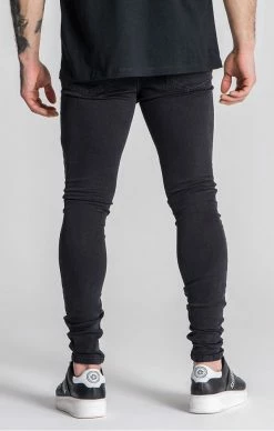 Gianni Kavanagh Pánské Černé Skinny Jeany Camden 7 Gianni Kavanagh Pánské Černé Skinny Jeany Camden -MIKINY Prodejní prodejna gianni kavanagh black camden skinny jeans 3