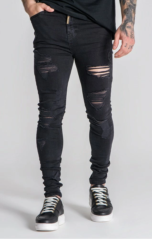 Gianni Kavanagh Pánské Černé Skinny Jeany Camden 1 Gianni Kavanagh Pánské Černé Skinny Jeany Camden