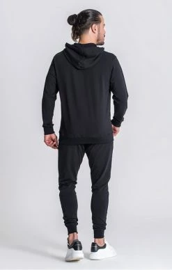 Gianni Kavanagh Černá Mikina Na Zip -MIKINY Prodejní prodejna gianni kavanagh black core jacket 3