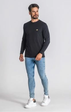 Gianni Kavanagh Black Core Long Sleeve Medal Tee -MIKINY Prodejní prodejna gianni kavanagh black core long sleeve medal tee 2