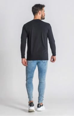 Gianni Kavanagh Black Core Long Sleeve Medal Tee -MIKINY Prodejní prodejna gianni kavanagh black core long sleeve medal tee 3