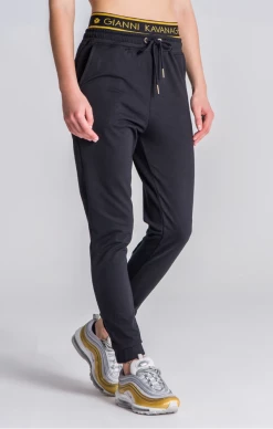 Gianni Kavanagh Black Double Waist GK Gold Elastic -MIKINY Prodejní prodejna gianni kavanagh black double waist gk gold elastic 1