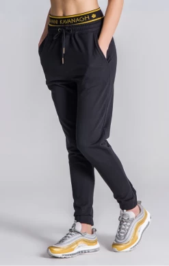 Gianni Kavanagh Black Double Waist GK Gold Elastic -MIKINY Prodejní prodejna gianni kavanagh black double waist gk gold elastic 2