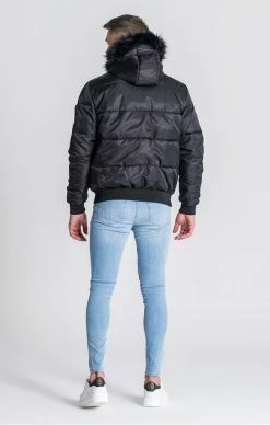 Gianni Kavanagh Pánská Černá Zimní Bunda Dublin 7 Gianni Kavanagh Pánská Černá Zimní Bunda Dublin -MIKINY Prodejní prodejna gianni kavanagh black dublin jacket 21