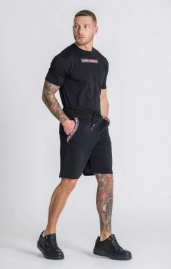 Gianni Kavanagh Pánské Černé Triko -MIKINY Prodejní prodejna gianni kavanagh black heat tee 2