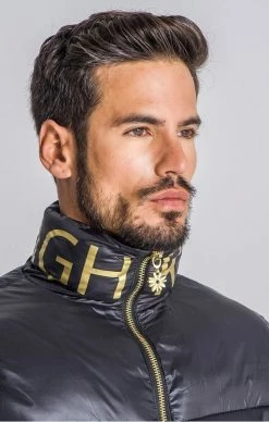 Gianni Kavanagh Černá Zimní Bunda -MIKINY Prodejní prodejna gianni kavanagh black kavanagh jacket 2