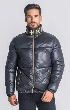 Gianni Kavanagh Černá Zimní Bunda -MIKINY Prodejní prodejna gianni kavanagh black kavanagh jacket 4