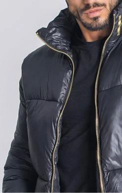 Gianni Kavanagh Černá Zimní Bunda -MIKINY Prodejní prodejna gianni kavanagh black kavanagh jacket 5