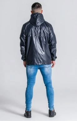 Gianni Kavanagh Black Lightweight Jacket With Gold Ribbon -MIKINY Prodejní prodejna gianni kavanagh black lightweight jacket with gold ribbon 2