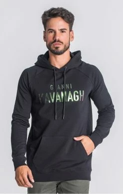 Gianni Kavanagh Black Mystic Reflection Hoodie
