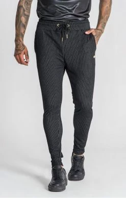 Gianni Kavanagh Černé Pánské Kalhoty -MIKINY Prodejní prodejna gianni kavanagh black no sleep trousers 2