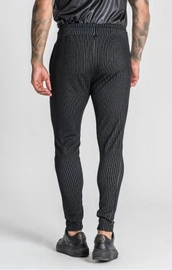 Gianni Kavanagh Černé Pánské Kalhoty -MIKINY Prodejní prodejna gianni kavanagh black no sleep trousers 4