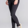 Gianni Kavanagh Black Skinny Jeans With Golden Circle Embroidery