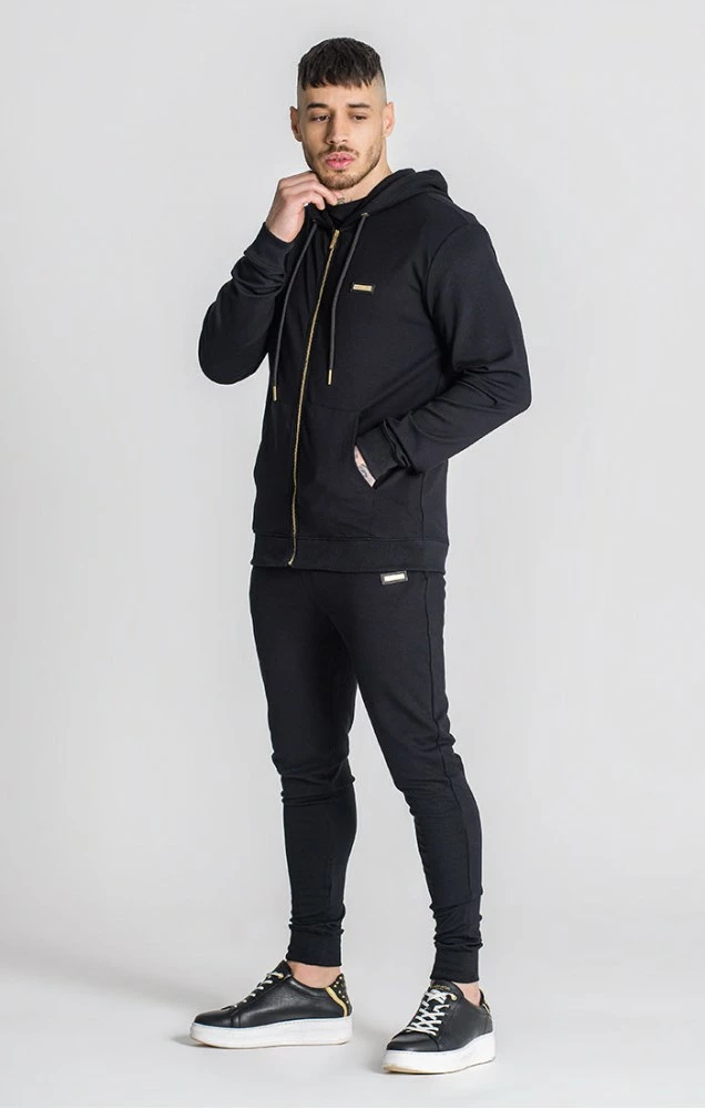 Gianni Kavanagh Pánská Černá Mikina Na Zip Sublime 3 Gianni Kavanagh Pánská Černá Mikina Na Zip Sublime – Bild 3