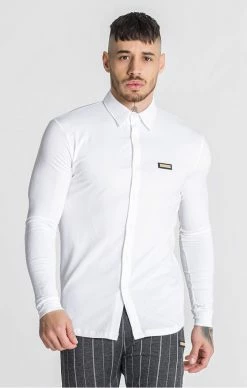 Gianni Kavanagh Bílá Pánská Košile Sublime