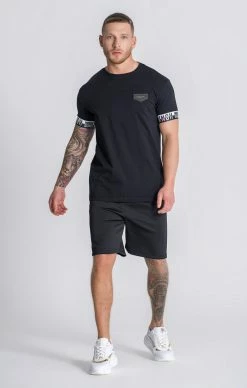 Gianni Kavanagh Černé Pánské Tričko 6 Gianni Kavanagh Černé Pánské Tričko -MIKINY Prodejní prodejna gianni kavanagh black unstoppable tee 2