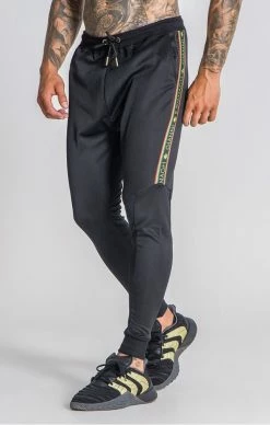 Gianni Kavanagh Black Valid Nation Joggers