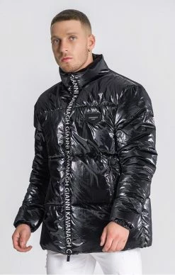 Gianni Kavanagh Pánská Zimní Bunda -MIKINY Prodejní prodejna gianni kavanagh black wonderlust puffer jacket 2