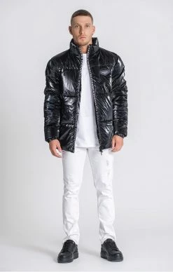 Gianni Kavanagh Pánská Zimní Bunda -MIKINY Prodejní prodejna gianni kavanagh black wonderlust puffer jacket 4