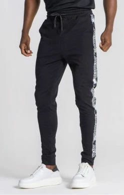 Gianni Kavanagh Černé Pánské Tepláky -MIKINY Prodejní prodejna gianni kavanagh black yin yang joggers 2