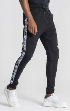 Gianni Kavanagh Černé Pánské Tepláky