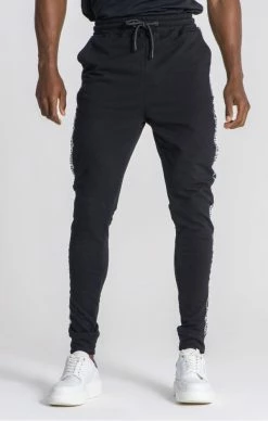 Gianni Kavanagh Černé Pánské Tepláky -MIKINY Prodejní prodejna gianni kavanagh black yin yang joggers 3