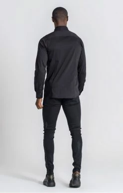 Gianni Kavanagh Černá Košile -MIKINY Prodejní prodejna gianni kavanagh black yin yang shirt 3