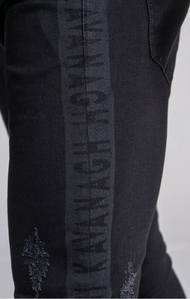 Gianni Kavanagh Černé Pánské Jeany 2 Gianni Kavanagh Černé Pánské Jeany – Bild 2