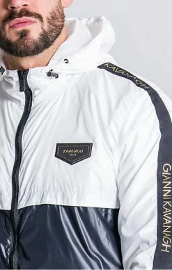 Gianni Kavanagh Contrast Lightweight Jacket With Gold Ribbon -MIKINY Prodejní prodejna gianni kavanagh contrast lightweight jacket with gold ribbon 1