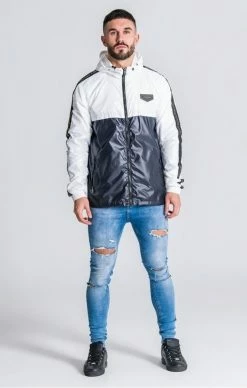 Gianni Kavanagh Contrast Lightweight Jacket With Gold Ribbon -MIKINY Prodejní prodejna gianni kavanagh contrast lightweight jacket with gold ribbon 3