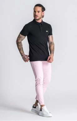 Gianni Kavanagh Černé Polo Triko 6 Gianni Kavanagh Černé Polo Triko -MIKINY Prodejní prodejna gianni kavanagh core medal polo 2