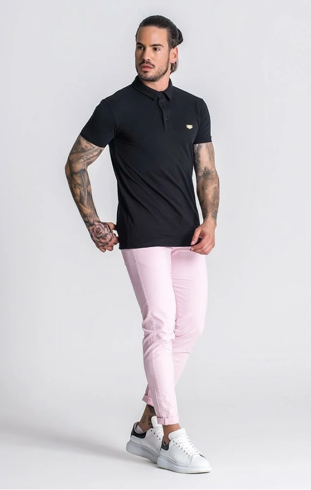 Gianni Kavanagh Černé Polo Triko 3 Gianni Kavanagh Černé Polo Triko – Bild 3